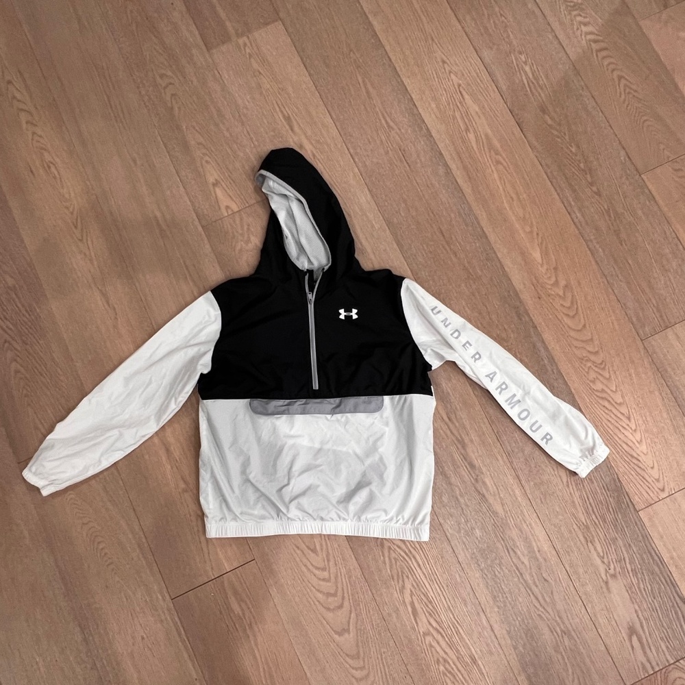 UnderArmour Girls Raincoat, Converts into bag